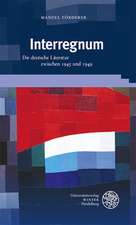 Förderer, M: Interregnum