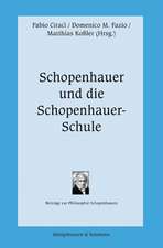 Schopenhauer und die Schopenhauer-Schule