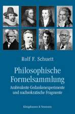 Philosophische Formelsammlung