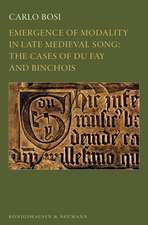 Emergence of Modality in Late Medieval Song: