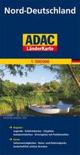 ADAC Länderkarte Deutschland Nord 1 : 500 000