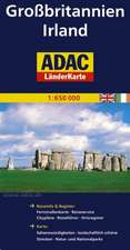 ADAC LänderKarte Großbritannien, Irland 1:650 000