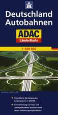 ADAC LänderKarte Deutschland Autobahnen 1 : 500 000