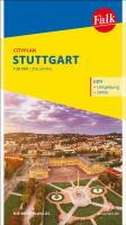 Falk Cityplan Stuttgart 1:21.000