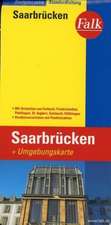 Falk Stadtplan Extra Saarbrücken 1:20 000