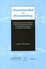 Informationsfluss Und Wissensteilung