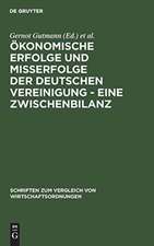 Ökonomische Erfolge und Mißerfolge der deutschen Vereinigung - Eine Zwischenbilanz