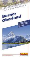 Berner Oberland Panoramakarte