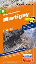 MTB-Karte 08 Martigny 1:50.000