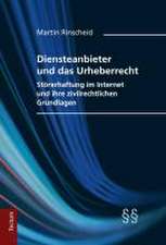 Diensteanbieter und das Urheberrecht