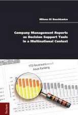 Company Management Reports as Decision Support Tools in a Multinational Context