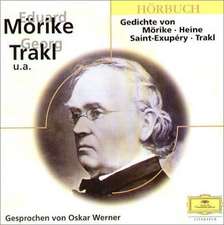 Gedichte von Mörike, Heine, Saint-Exupery, Trakl. CD