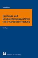 Beratungs- und Beschlussfassungsverfahren in der Gemeindevertretung