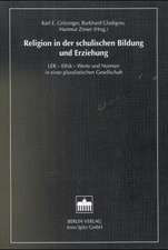 Religion in der schulischen Bildung und Erziehung