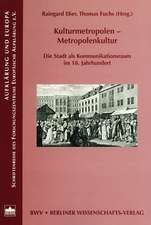 Kulturmetropolen - Metropolenkultur