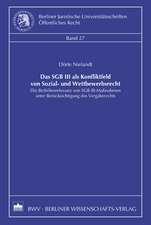 Das SGB III als Konfliktfeld von Sozial- und Wettbewerbsrecht