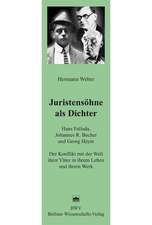 Juristensöhne als Dichter