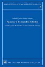 Res Sacrae in den neuen Bundesländern