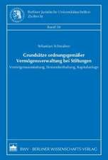 Grundsätze ordnungsgemäßer Vermögensverwaltung bei Stiftungen