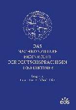 Das nachkonziliare Eigenrecht der deutschsprachigen Benediktiner