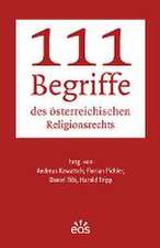 111 Begriffe des österreichischen Religionsrechts