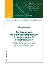 Förderung von Problemlösekompetenzen in Verbindung mit Selbstregulation