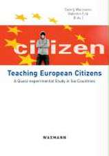 Teaching European Citizens