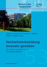 Hochschulentwicklung innovativ gestalten