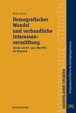 Demografischer Wandel und verbandliche Interessenvermittlung