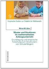 Muster und Strukturen im mathematischen Anfangsunterricht