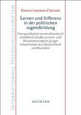 Lernen und Differenz in der politischen Jugendbildung