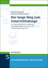 Der lange Weg zum Unterrichtsdesign