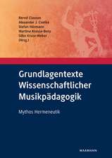 Grundlagentexte Wissenschaftlicher Musikpädagogik