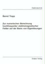 Zur numerischen Berechnung hochfrequenter elektromagnetischer Felder a uf der Basis von Eigenlösungen