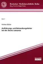 Aufklärungs- und Behandlungsfehler bei der Sectio caesarea