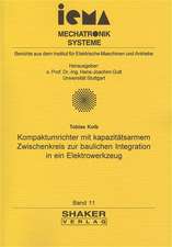 Kompaktumrichter mit kapazitätsarmem Zwischenkreis zur baulichen Integration in ein Elektrowerkzeug