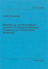 Modellierung von Phasengleichgewichten in Copolymer-Systemen mit polaren und assoziierenden Monomeren