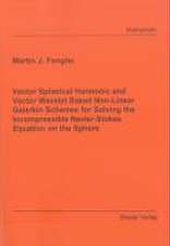 Vector Spherical Harmonic and Vector Wavelet Based Non-Linear Galerkin Schemes for Solving the Incompressible Navier-Stokes Equation on the Sphere