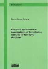 Analytical and numerical investigations of form-finding methods for tensegrity structures