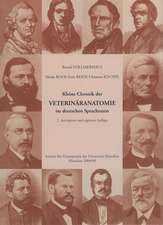 Kleine Chronik der Veterinäranatomie im deutschen Sprachraum