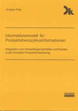 Informationsmodell für Produktlebenszyklusinformationen