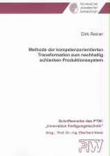 Methode der kompetenzorientierten Transformation zum nachhaltig schlanken Produktionssystem