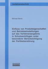 Einfluss von Produkteigenschaften und Betriebseinstellungen auf das Verfahrensergebnis in Schubzentrifugen unter besonderer Berücksichtigung der Partikelzerstörung