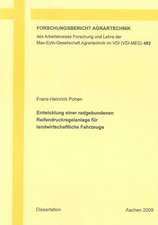 Entwicklung einer radgebundenen Reifendruckregelanlage für landwirtschaftliche Fahrzeuge