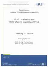 NLoS Localization and UWB Channel Capacity Analysis