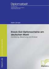 Knock-Out-Optionsscheine Am Deutschen Markt