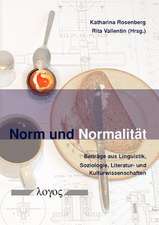 Norm Und Normalitat