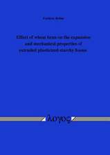 Effect of Wheat Bran on the Expansion and Mechanical Properties of Extruded Plasticized Starchy Foams