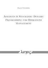 Advances in Stochastic Dynamic Programming for Operations Management