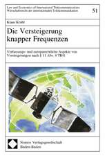 Die Versteigerung knapper Frequenzen